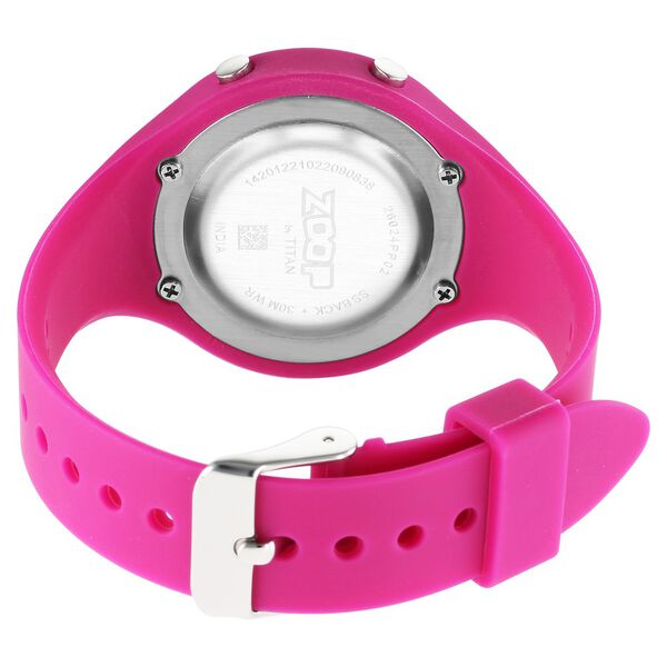 Zoop By Titan Digital Dial Unisex Watch With Silicone Strap for Kids - image number 4