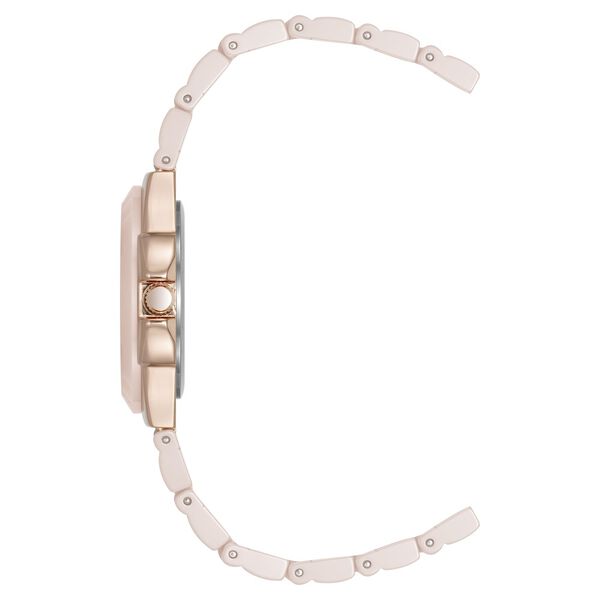 Anne Klein Quartz Analog Mother Of Pearl Dial Ceramic Strap Watch For Women - image number 1