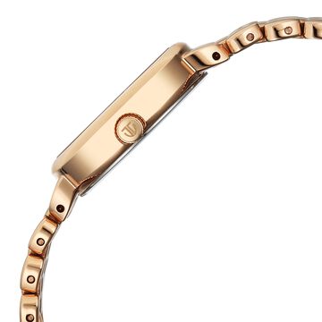 Titan Glamour Quartz Analog Mother Of Pearl Dial Stainless Steel Strap Watch For Women