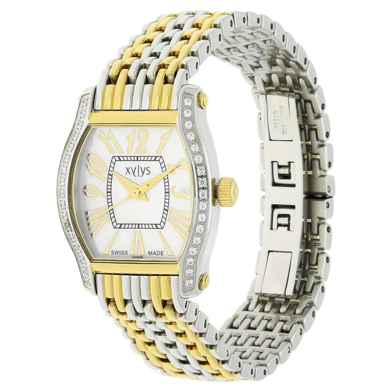 Buy Online Xylys Quartz Analog Mother of Pearl Dial Stainless Steel