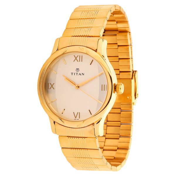 Titan Quartz Analog Silver Dial Watch for Men - image number 1