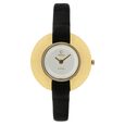 Titan Quartz Analog Golden Dial Leather Strap Watch for Women