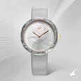 Fastrack Younique Quartz Analog Mother Of Pearl Dial LeatherStrap Watch For Girls - image number 0