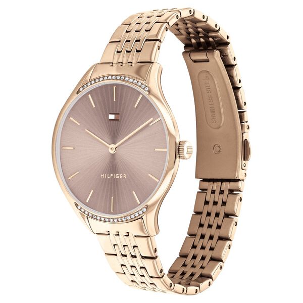 Tommy Hilfiger Quartz Analog Grey Dial Stainless Steel Strap Watch for Women - image number 1