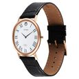 Titan Edge Quartz Analog White Dial Black Leather Strap Watch For Men - image number 5
