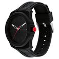 Tommy Hilfiger Quartz Analog Black Silicone Strap for Men - image number 1