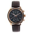 Titan Quartz Multifunction Blue Dial Leather Strap Watch for Men - image number 0