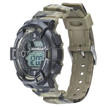 SF Digital Dial PU Strap Watch for Men