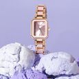 Sonata Poze Quartz Analog Pink Dial Two Toned Metal & Plastic Strap Watch For Women - image number 0