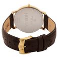 Titan Nebula Vintage 18k Gold Analog Leather Strap Watch for Men - image number 4