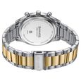 Sonata Festive Quartz Multifunction Green Dial Two Toned Metal Strap Watch For Men - image number 5