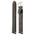 22 mm Brown Genuine Leather Straps for Men - image number 2