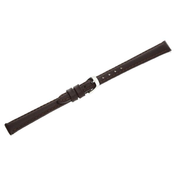 12 mm Brown Genuine Leather Strap for Women - image number 3