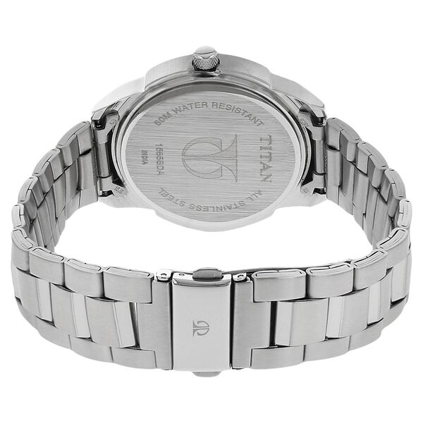 Titan Black Dial Analog Stainless Steel Strap watch for Men - image number 3