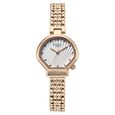 Titan Raga Spotlight Quartz Analog White Dial Rose Gold Metal Strap Watch For Women - image number 0