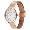 Titan TGIF Quartz Analog Mother Of Pearl Dial Rose Gold Stainless Steel Strap Watch for Women - image number 2