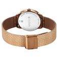 Titan Glamour Quartz Analog Green Mother Of Pearl Dial Rose Gold Stainless Steel Strap Watch For Women - image number 4