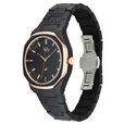 Fastrack Vyb Hustler By Fastrack Quartz Analog Black Dial Black Metal Strap Watch For Guys - image number 4
