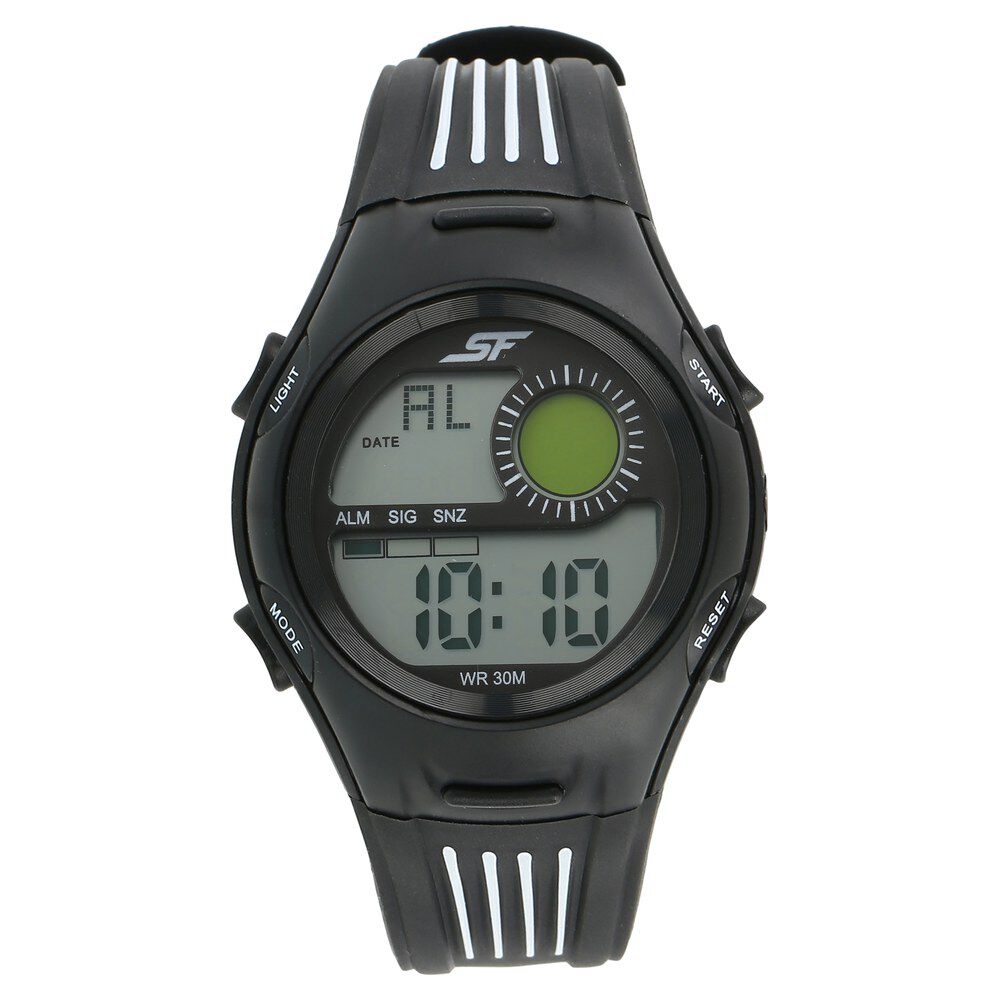 Buy Online SF Super Fibre Digital Dial Plastic Strap Watch for Men