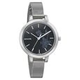 Sonata Silver Lining Black Dial Women Watch With Stainless Steel Strap - image number 0