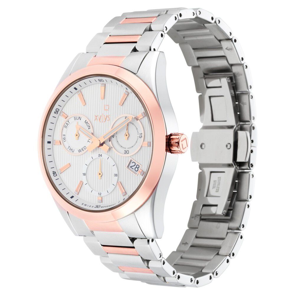 Buy Online Xylys Swiss Multifunction Two Toned Stainless Steel