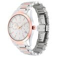 Xylys Swiss Multifunction Two Toned Stainless Steel Strap White Dial Watch For Men - image number 2