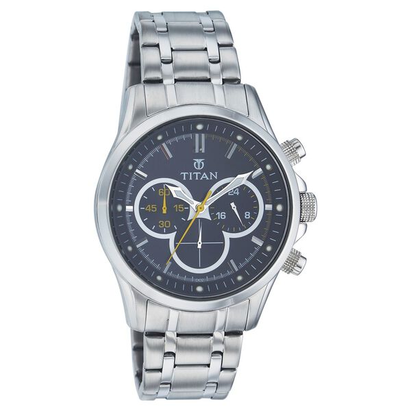 Titan Quartz Dial Metal Strap Watch for Men - image number 0