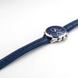 Roamer Gran Sportivo Quartz Chronograph With Date Blue Dial Silver Stainless Steel Strap Watch For Men - image number 5