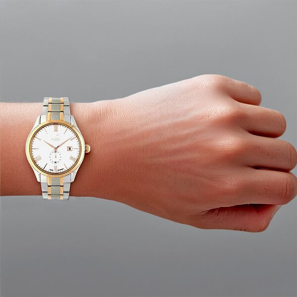 Xylys Swiss Analog Stainless Steel Silver Dial Watch for Men - image number 6