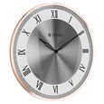 Titan Metallic Wall Clock White Dial with Silent Sweep Technology and Rose Gold Frame - 40.0 cm x 40.0 cm (Large) - image number 2