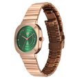 Fastrack Vyb Mirage Quartz Analog Green Dial Metal Strap Watch For Girls - image number 4