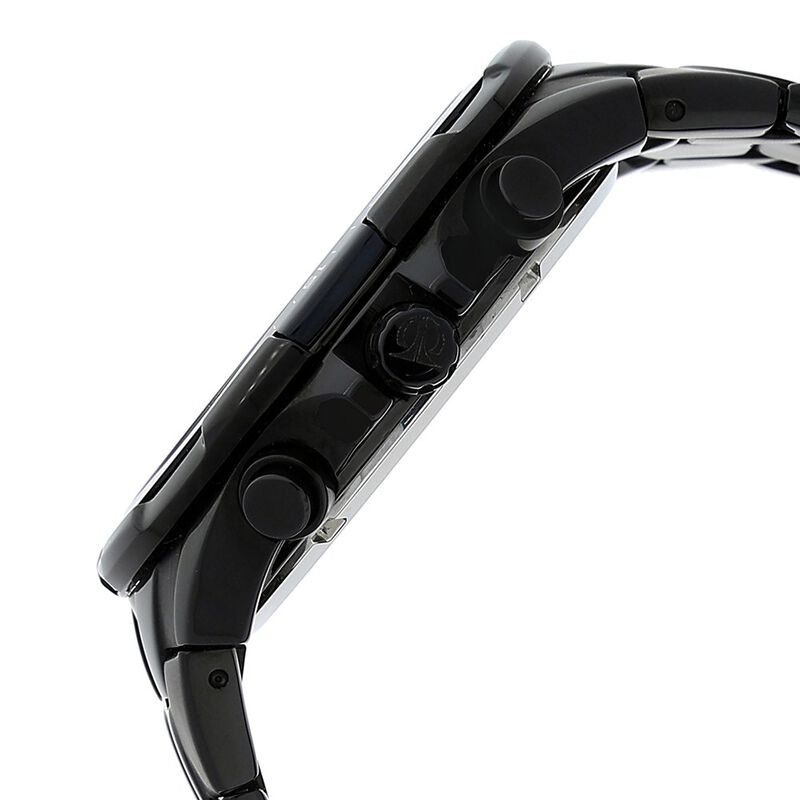 Titan Quartz Chronograph Black Dial Stainless Steel Strap Watch for Men - image number 2