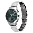 Titan Neo Multifunction Green Dial Silver Color Stainless Steel Strap Watch For Women - image number 2