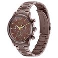 Sonata Wedding Edit Quartz Multifunction Brown Dial Stainless Steel Strap Watch For Men - image number 3