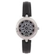 Titan Quartz Analog Red Dial Leather Strap Watch for Women