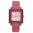 SF Quartz Analog Black Dial Plastic Strap Watch for Women - image number 0