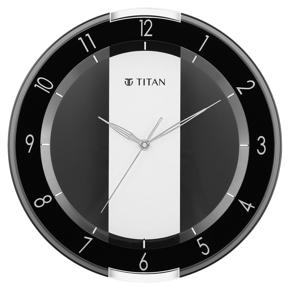 Buy Online Titan Contemporary Multicoloured Wall Clock with a