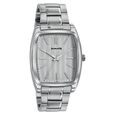 Sonata Ascent White Textured Tonneau Watch for Men - image number 1