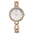 Titan Raga Showstopper Quartz Analog Mother Of Pearl Dial Rose Gold Metal Strap Watch For Women - image number 0