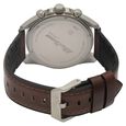 Titan Quartz Multifunction Silver Dial Silicone and Leather Strap watch for Men - image number 4