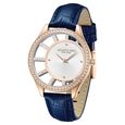 Kenneth Cole Quartz Analog Silver Dial Leather Strap Watch For Women - image number 1