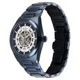 Titan Nexus Skeletal Automatic Analog with Blue Dial Blue Stainless Steel Strap Watch for Men - image number 3