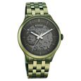 Titan Metal Mechanicals Black Dial Green Stainless Steel Strap Watch for Men - image number 1