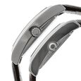 Titan Bandhan Silver Dial Analog with Day and Date Leather Strap Watch for Couple - image number 2