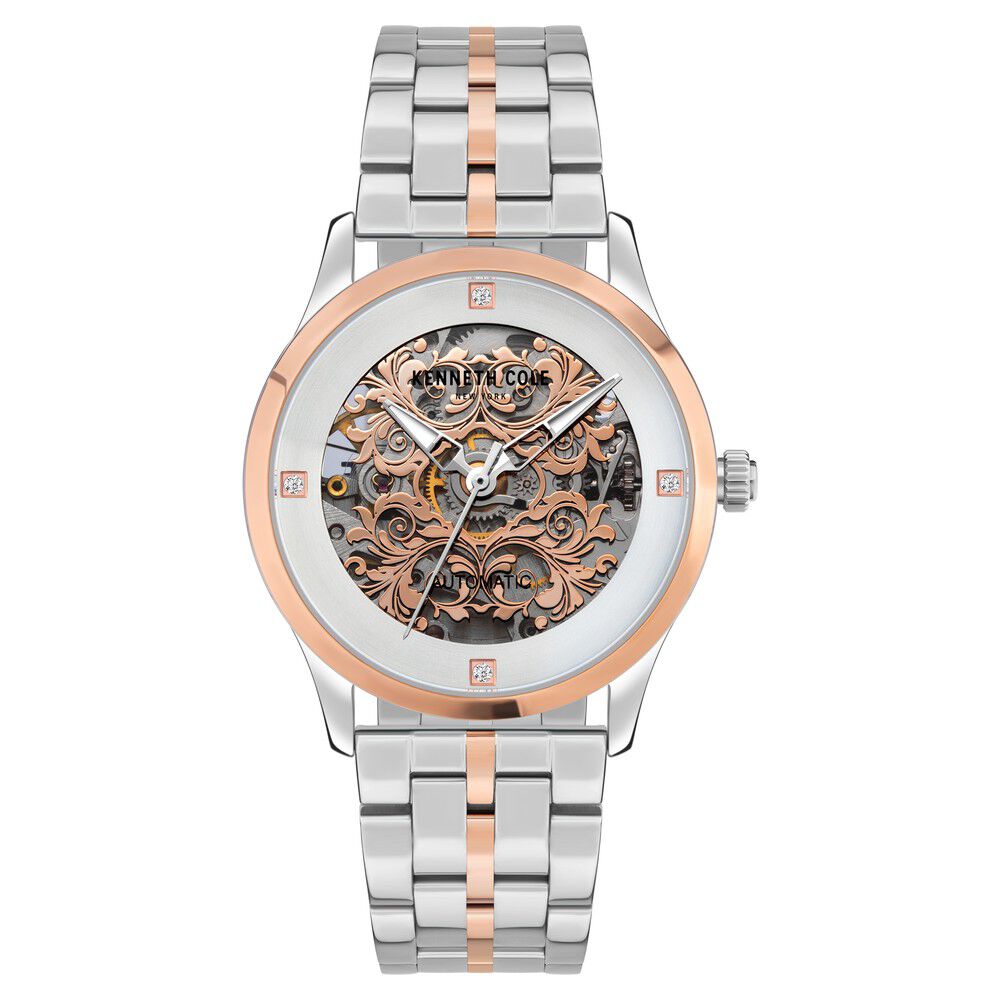 Kenneth cole silver 2025 watch