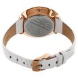 Titan Quartz Analog White Dial Leather Strap Watch for Women - image number 3
