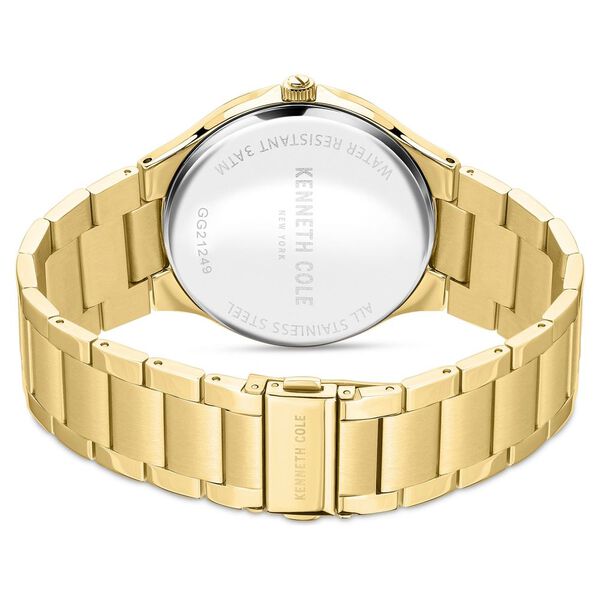 Kenneth Cole Quartz Analog Grey Dial Stainless Steel Strap Watch for Men - image number 4