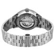 Titan Orbital Open Heart Automatic Analog with Black Dial Silver Stainless Steel Strap Watch for Men - image number 5