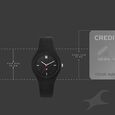 Fastrack Tweens Quartz Analog Black Dial Black Silicone Strap Watch - image number 3