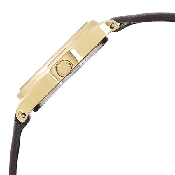 Titan Quartz Analog Silver Dial Leather Strap Watch for Women - image number 2